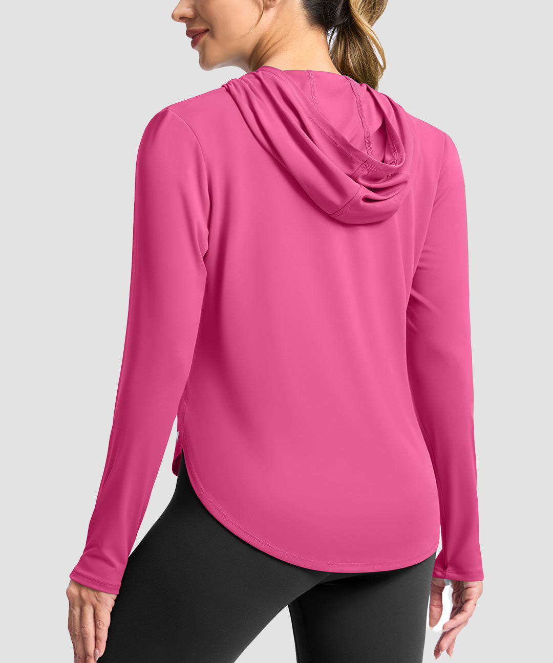 UV Protection Crew Neck Hoodie - Image 22