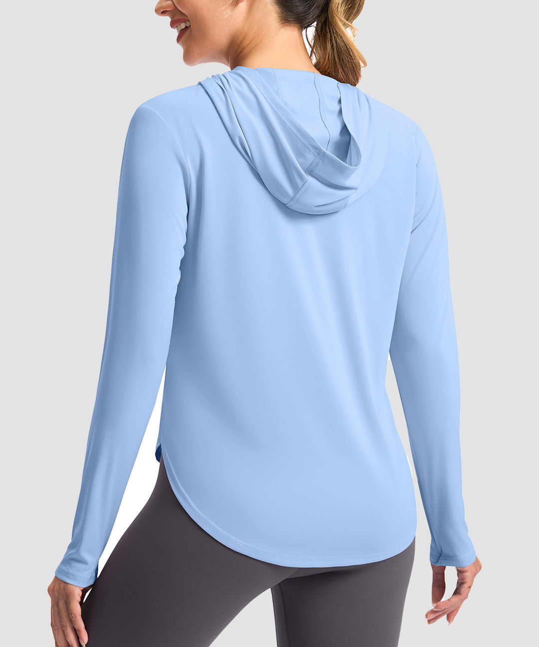 UV Protection Crew Neck Hoodie - Image 13