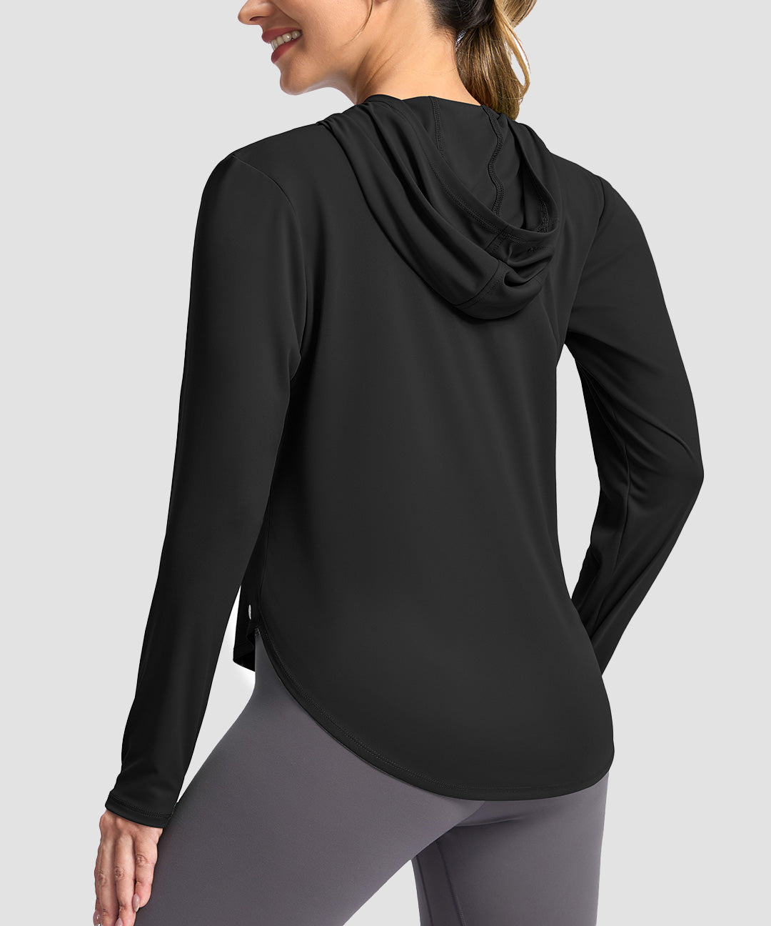 UV Protection Crew Neck Hoodie - Image 4