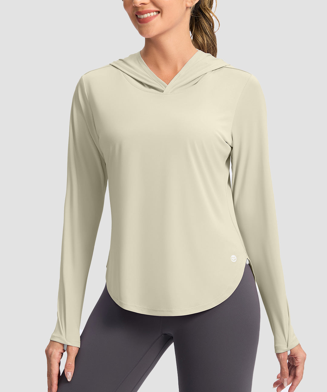 UV Protection Crew Neck Hoodie - Image 7