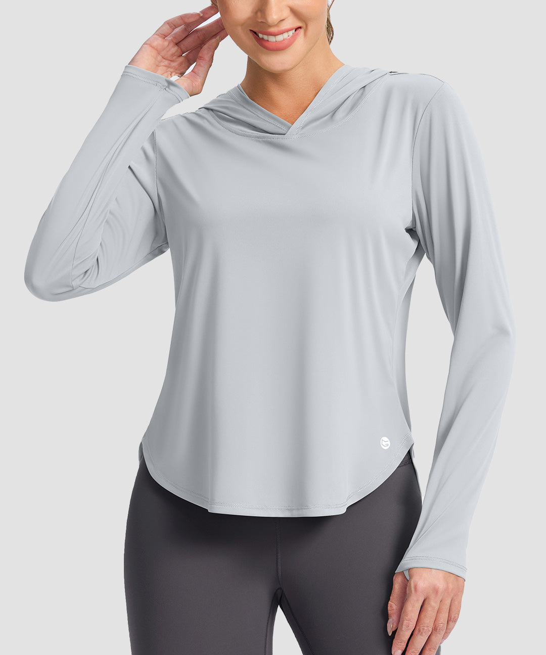 UV Protection Crew Neck Hoodie - Image 20