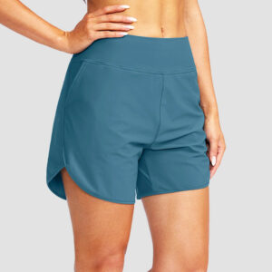 Sun Protection V Slits Lined Board Short 5''