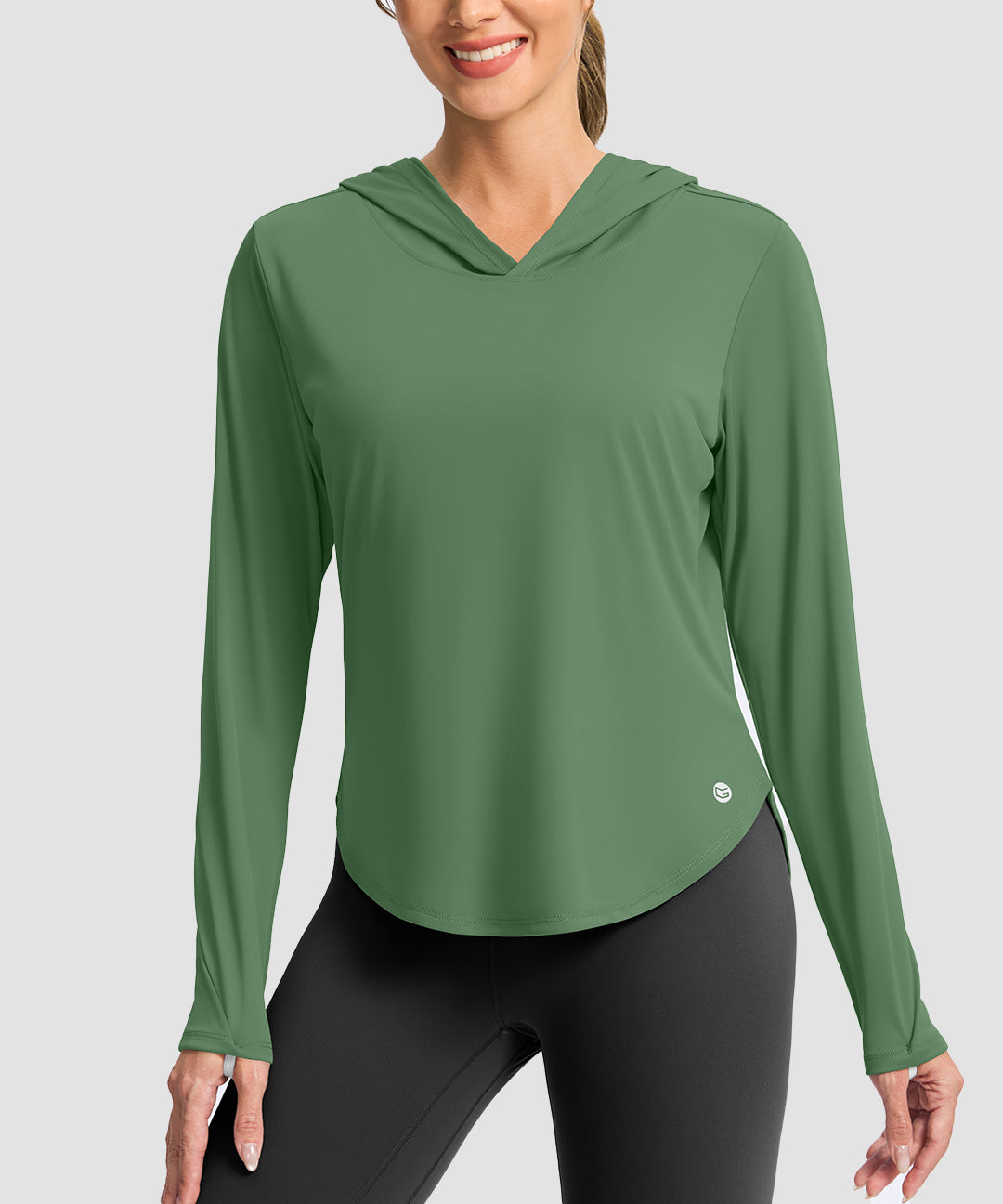 UV Protection Crew Neck Hoodie - Image 10