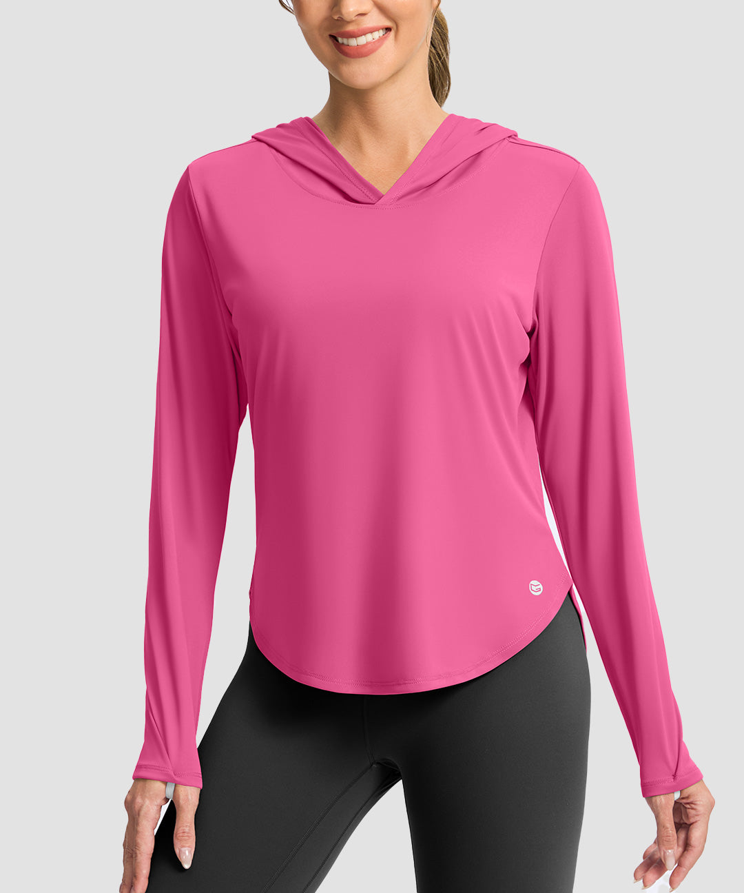 UV Protection Crew Neck Hoodie - Image 23