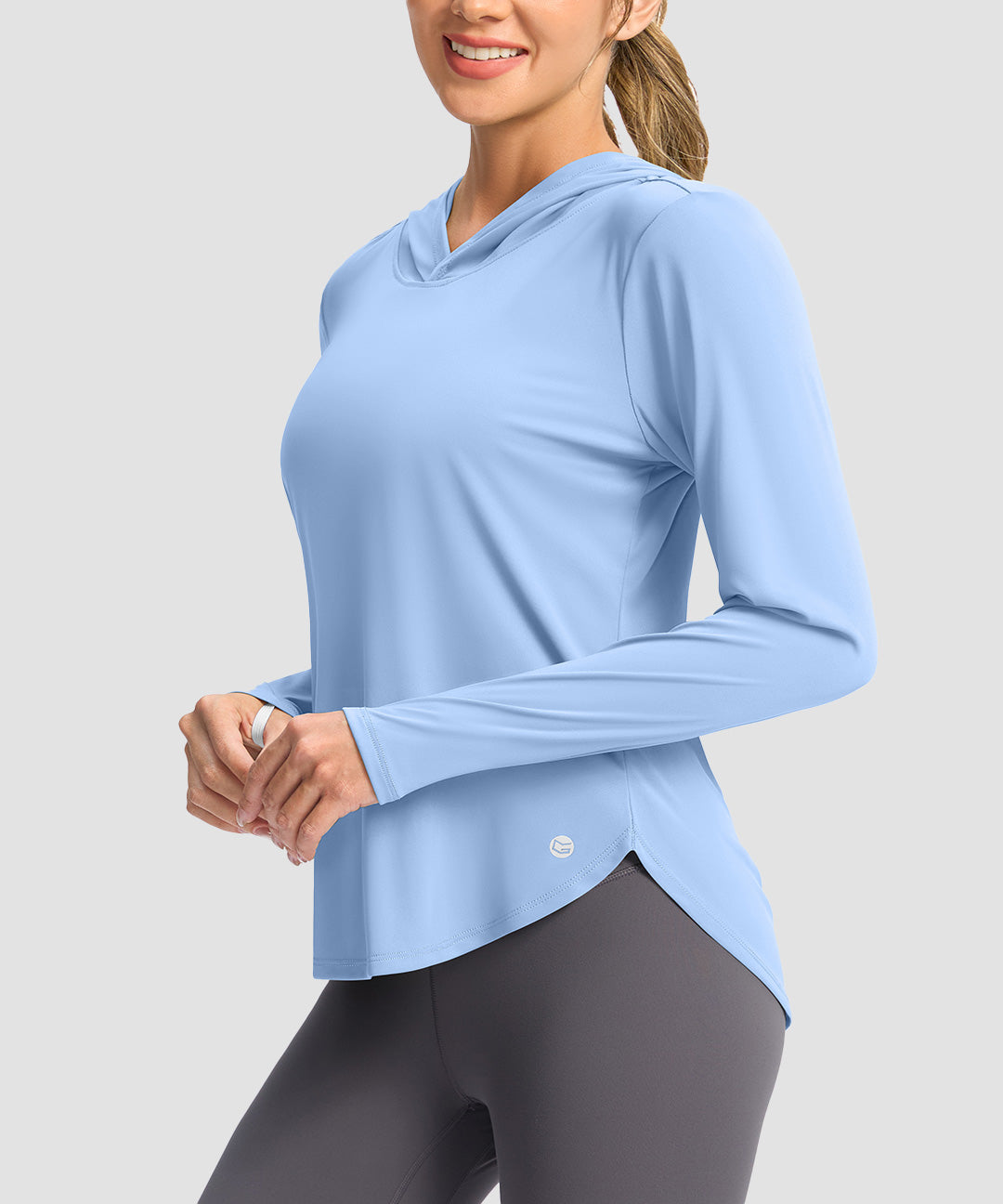 UV Protection Crew Neck Hoodie - Image 14