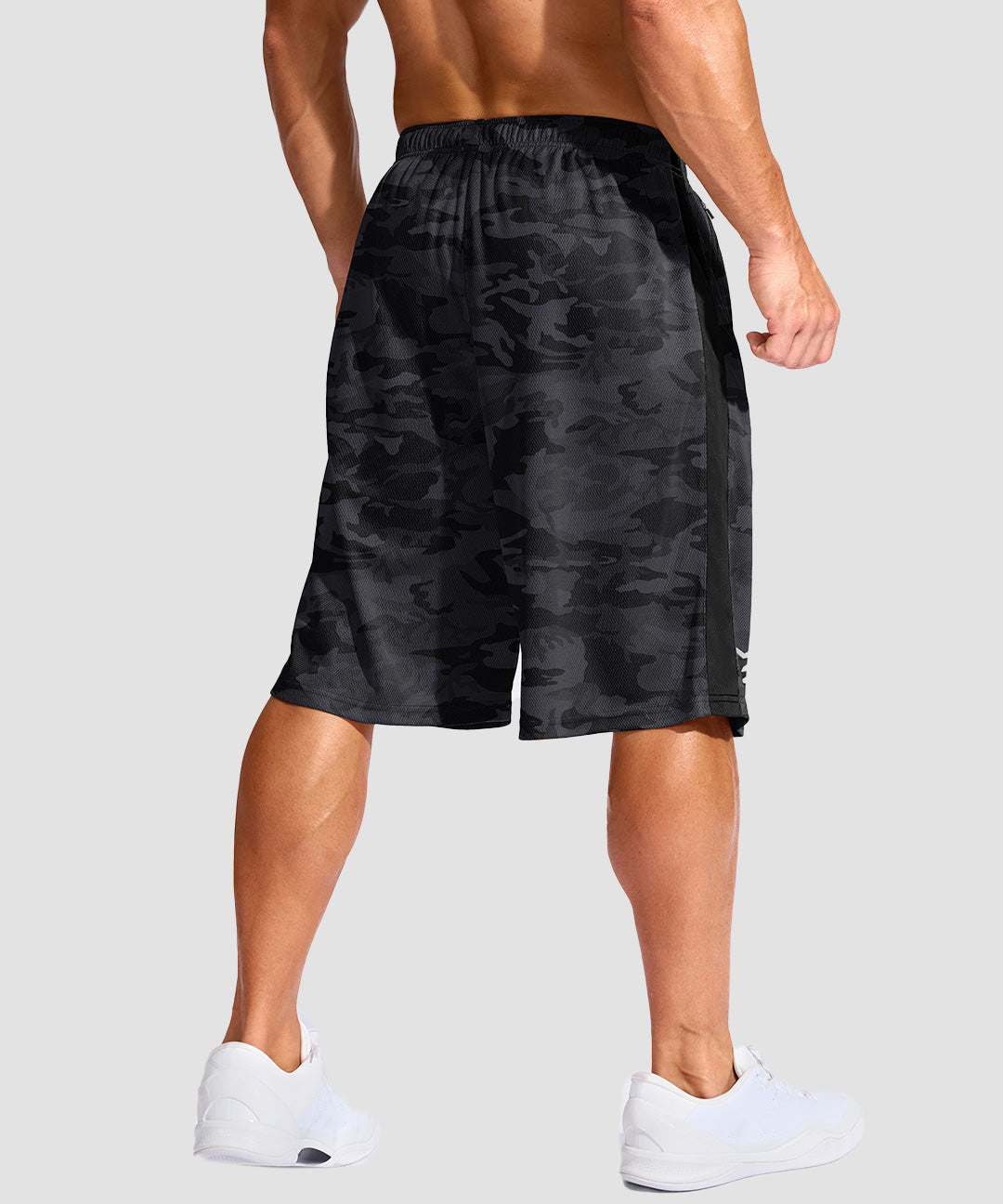 Mesh Contrast Drawstring Short 11'' - Image 7