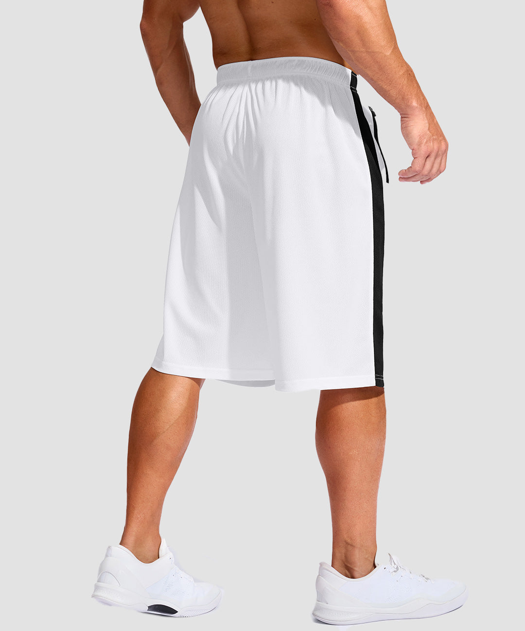 Mesh Contrast Drawstring Short 11'' - Image 19
