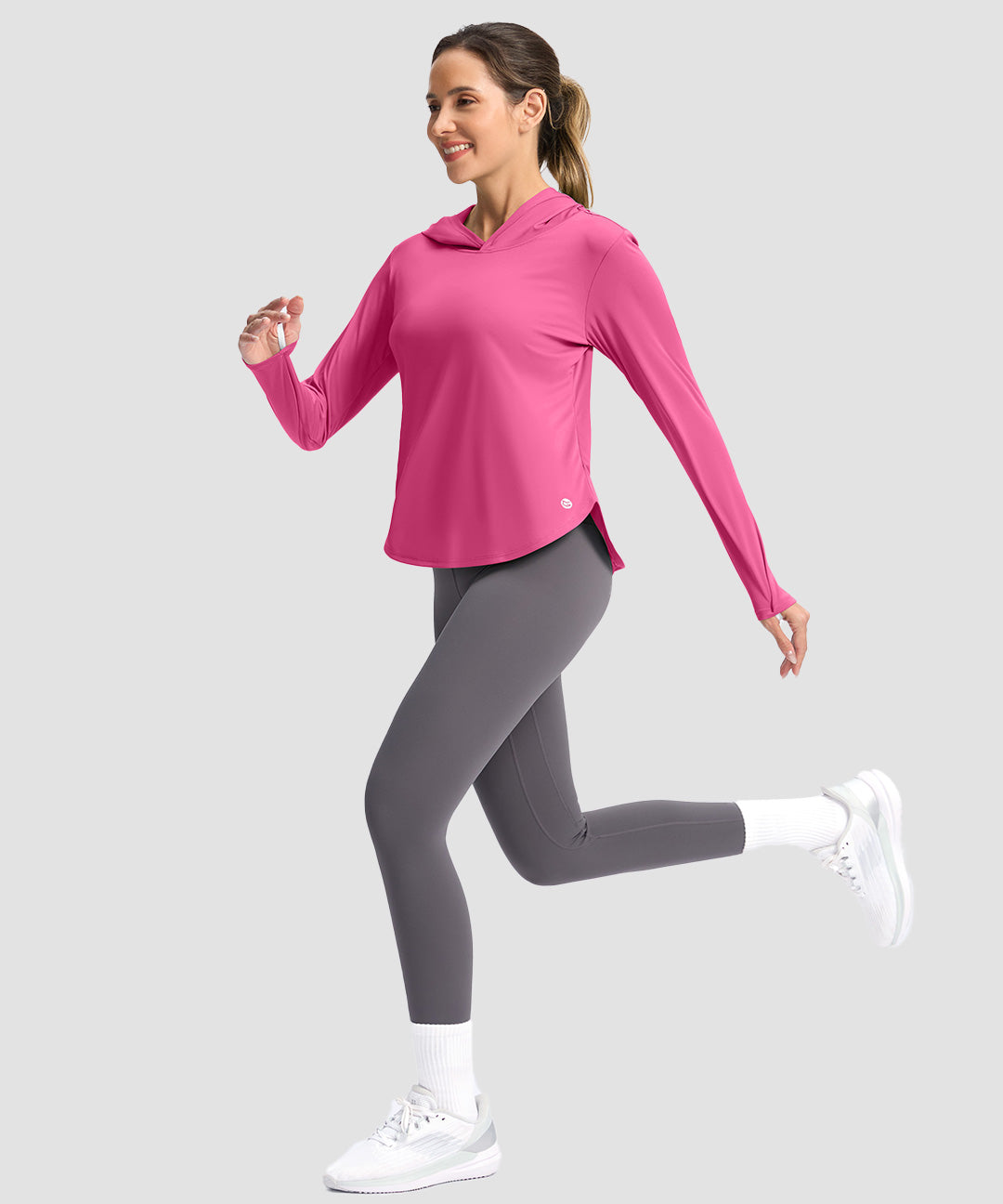 UV Protection Crew Neck Hoodie - Image 24