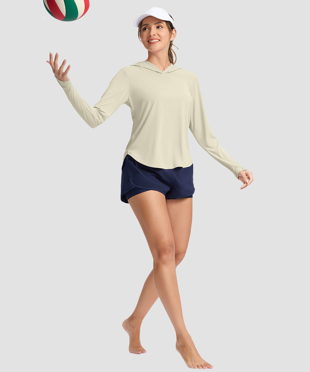UV Protection Crew Neck Hoodie - Image 9