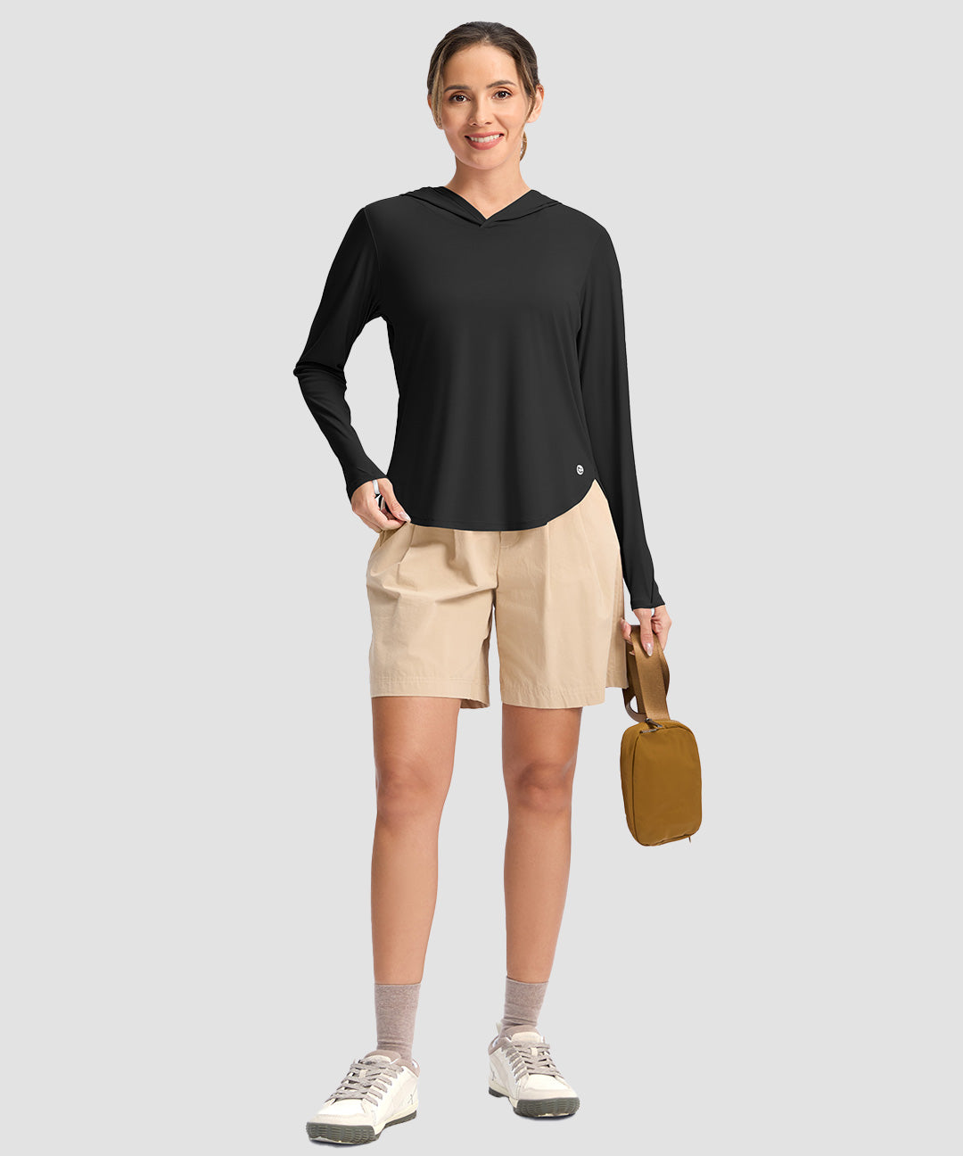 UV Protection Crew Neck Hoodie - Image 6