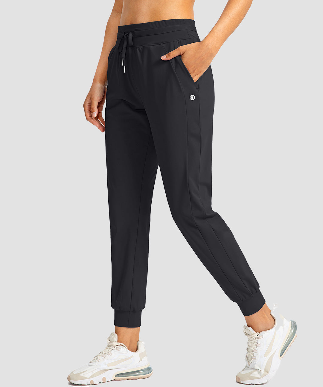 Drawstring 4 Zip Pockets Jogger - Image 2