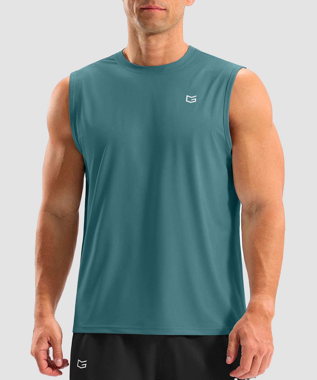 Crew Neck Tank Top - Image 29