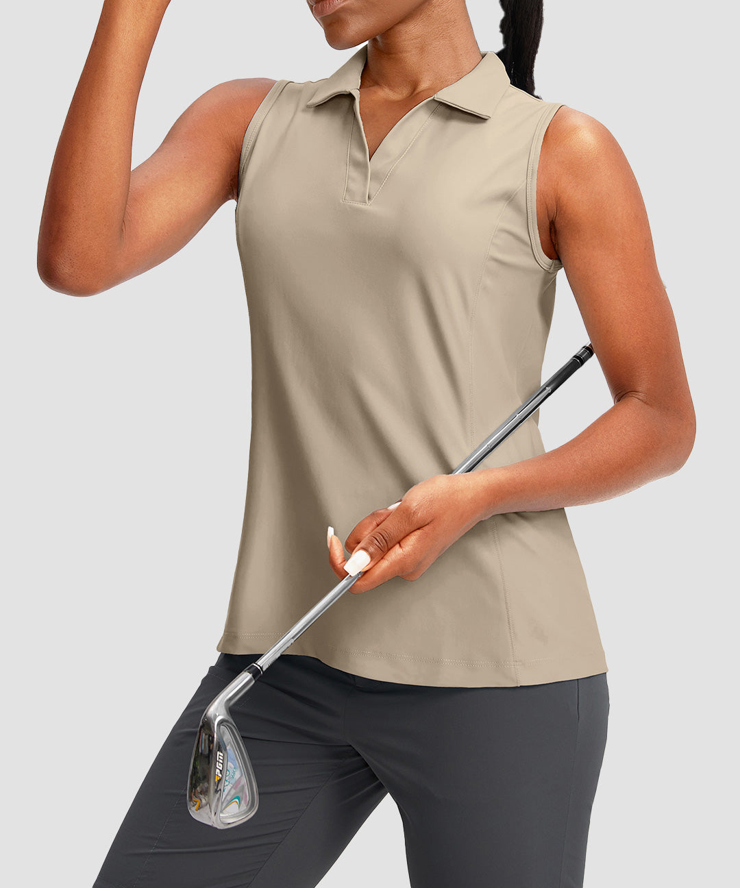 Polo Neck Slim Fit Tank Top - Image 18