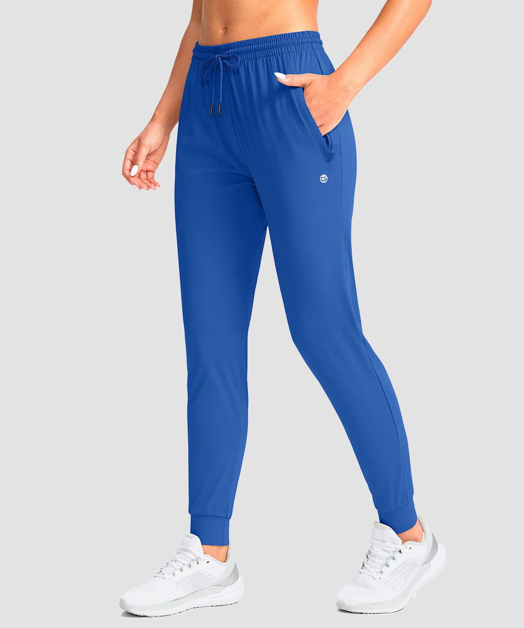 Elastic Waist Zip Pockets Jogger - Image 14