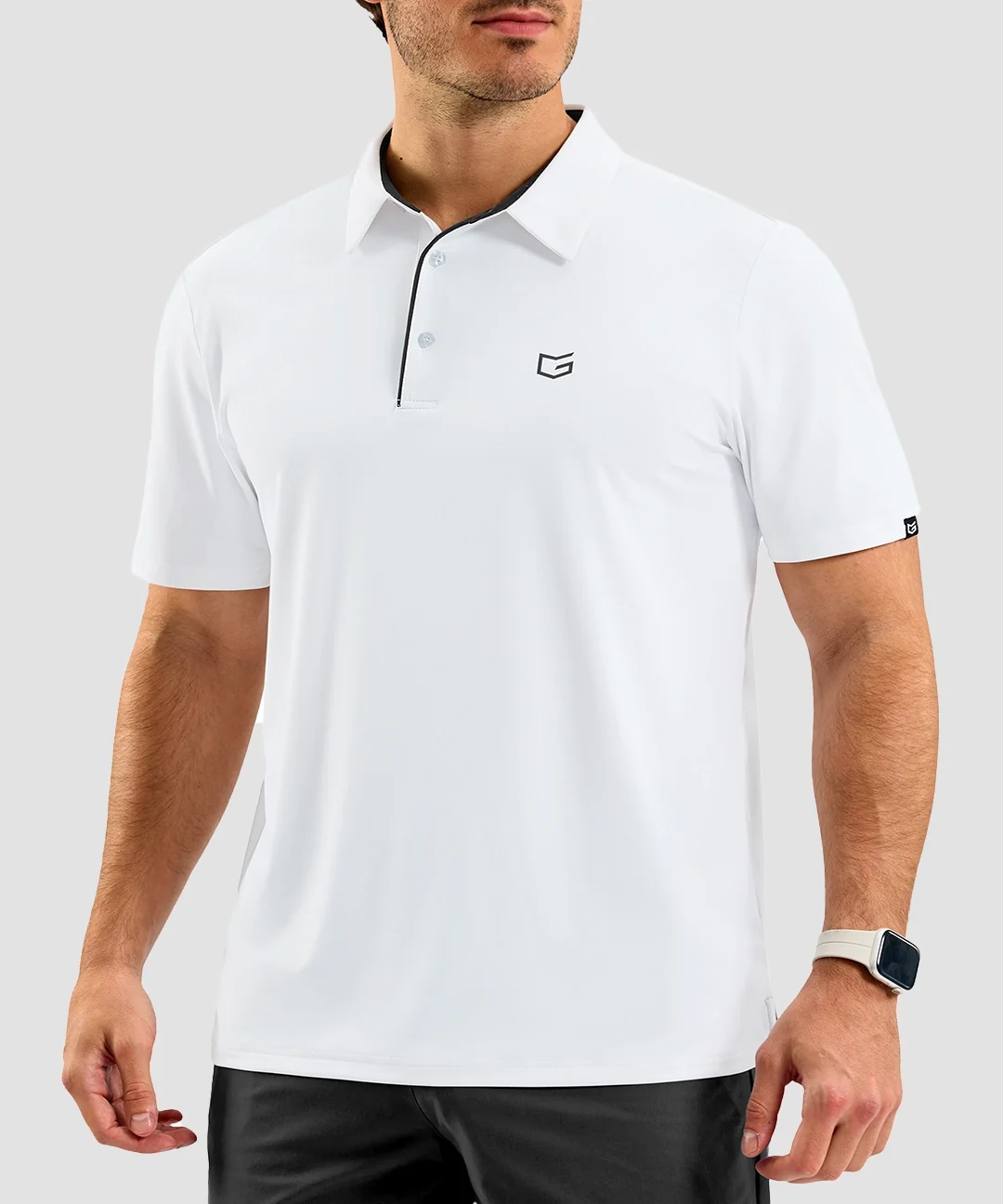 Contrast Collar Dry Fit Golf Polo