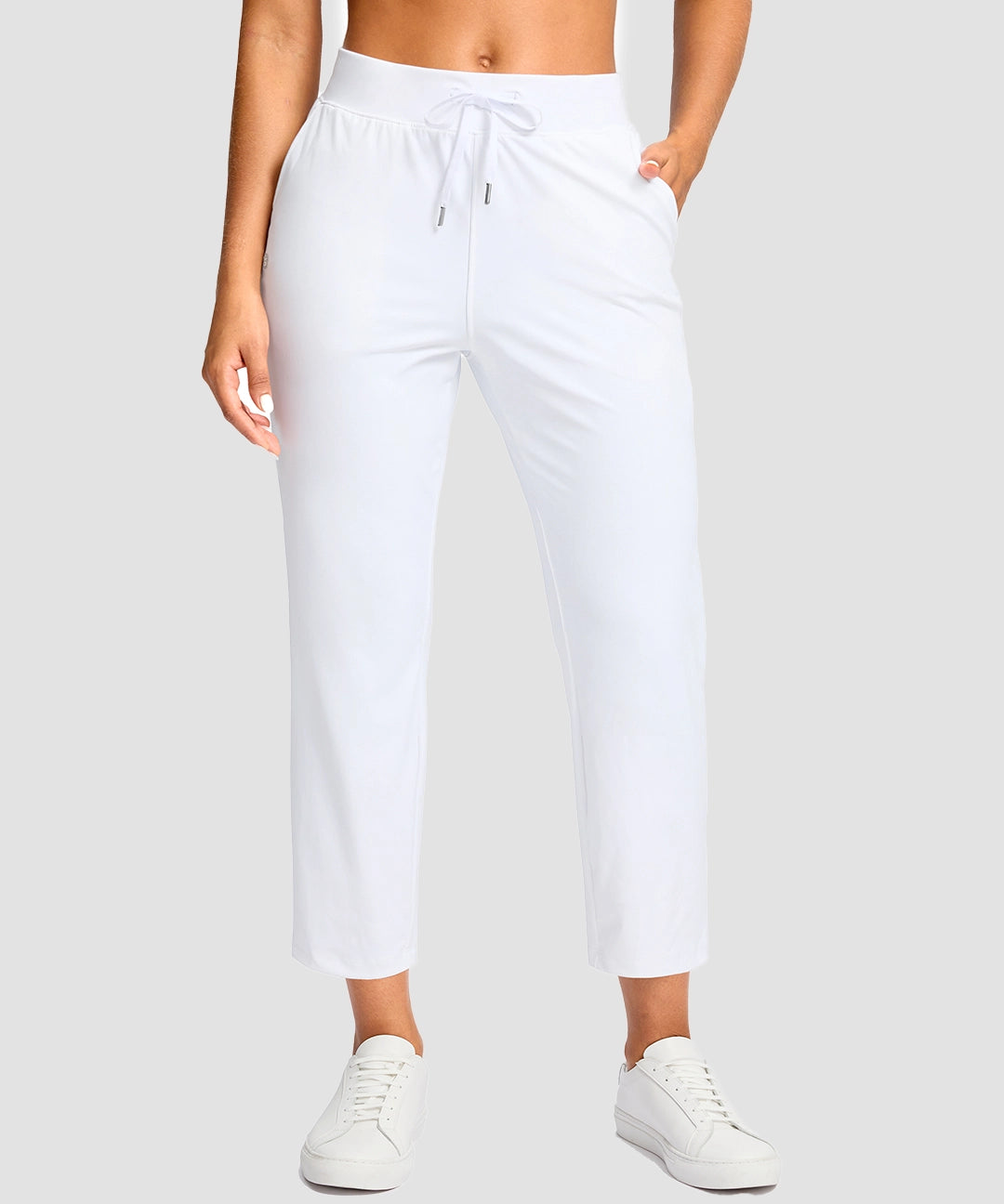 Drawstring With Pockets Ankle Pant - Image 22