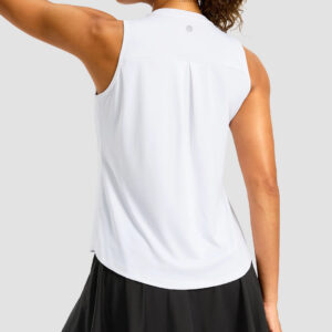 Crew Neck Workout Tank Top