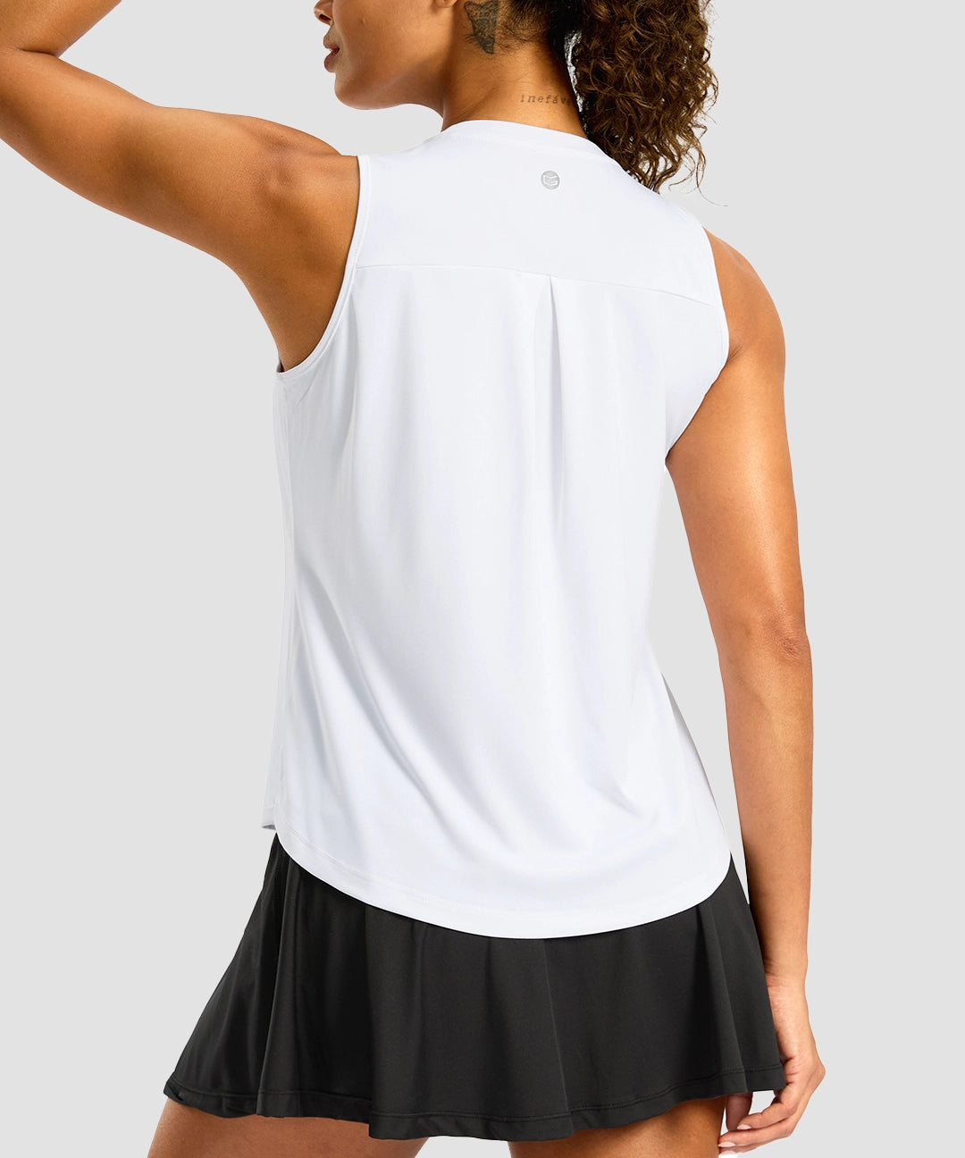 Crew Neck Workout Tank Top