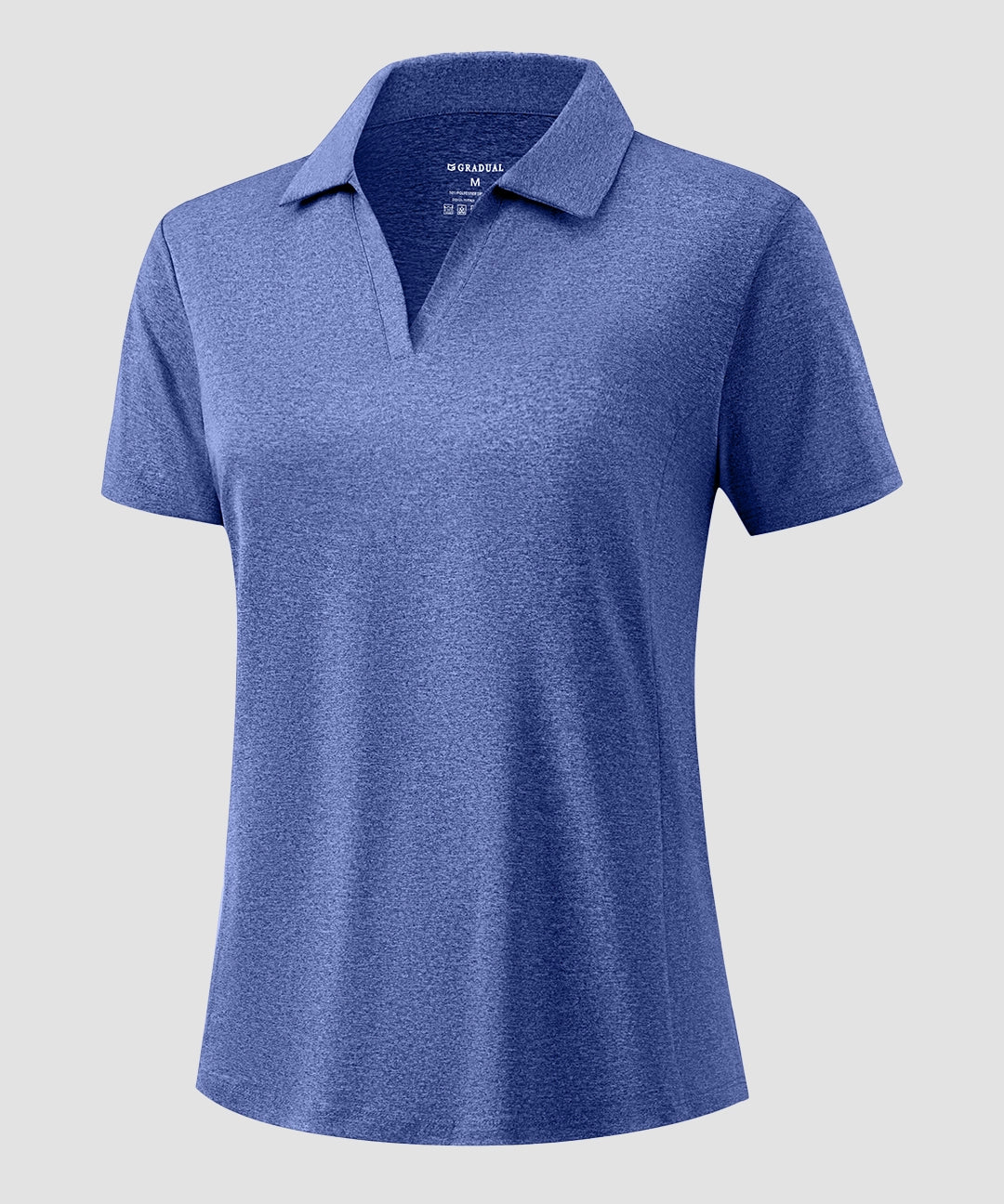 V Neck Sun Protection Dry Fit Polo - Image 15