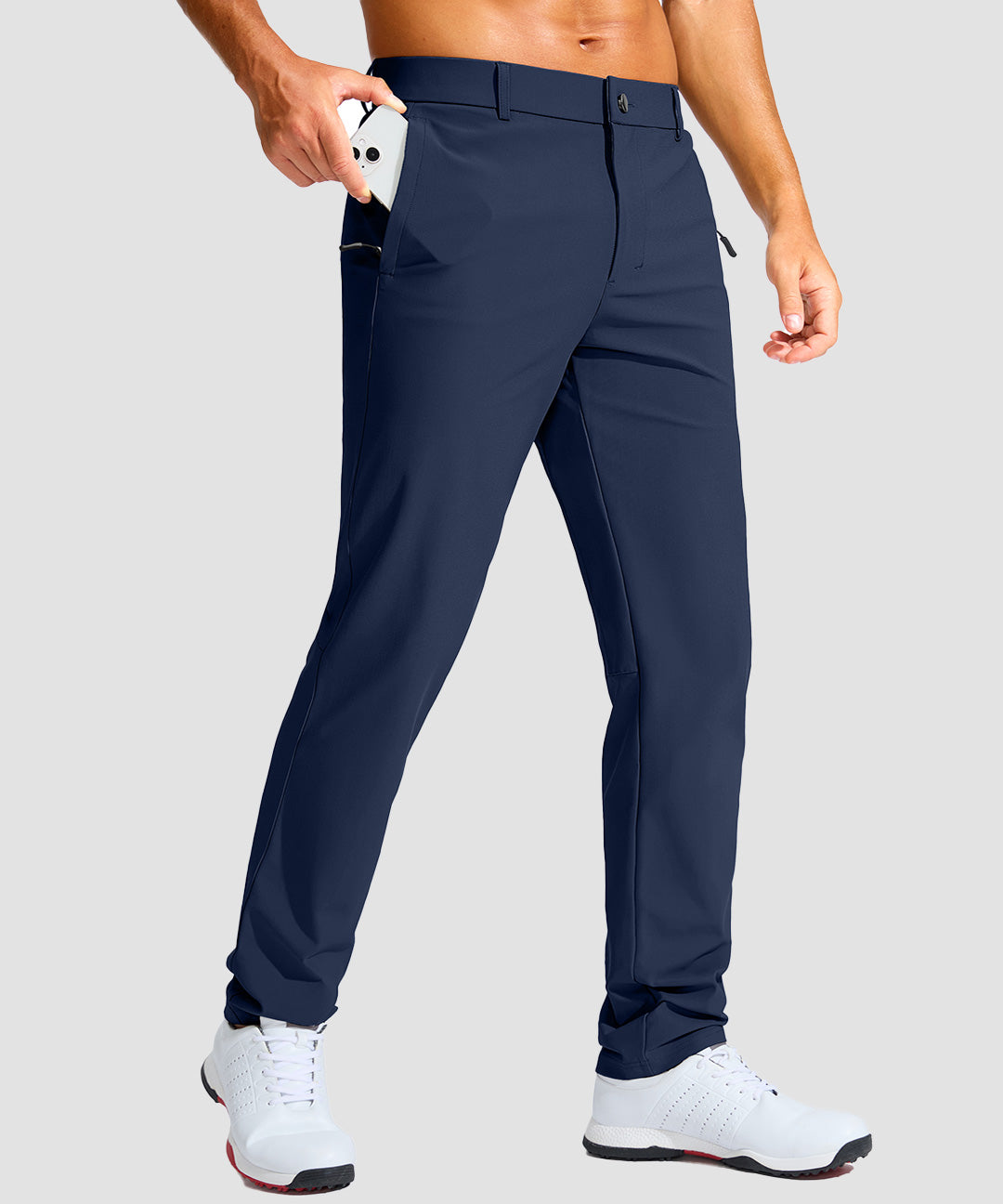 Button-up Zip Pocket Slim Fit Pant - Image 10