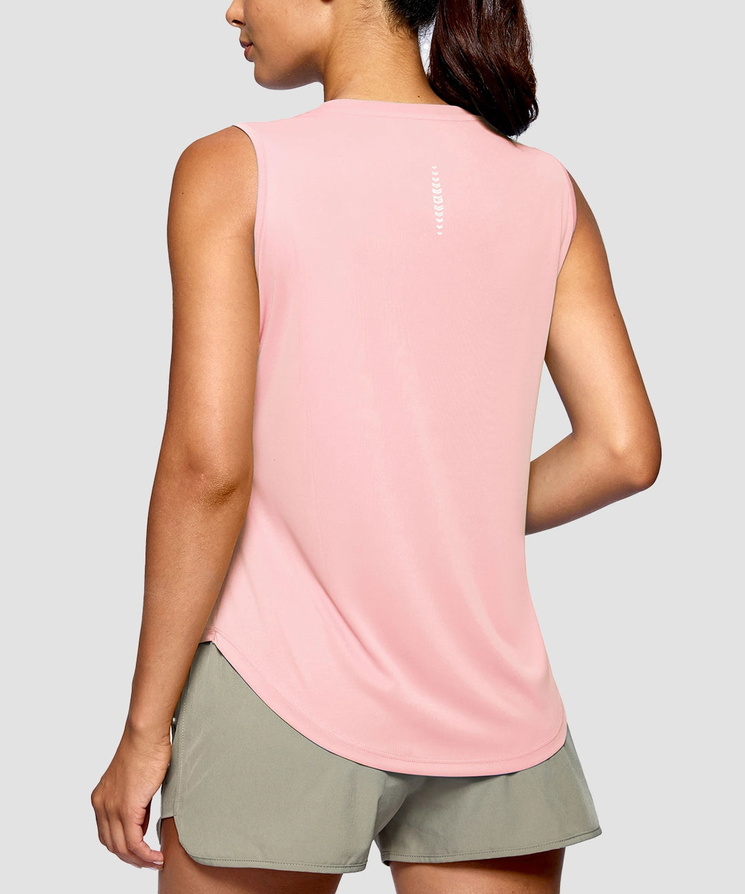 Reflective Back Curved Hem Tank - Image 22