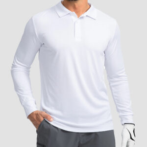 Long Sleeve UV Protection Polo Shirt