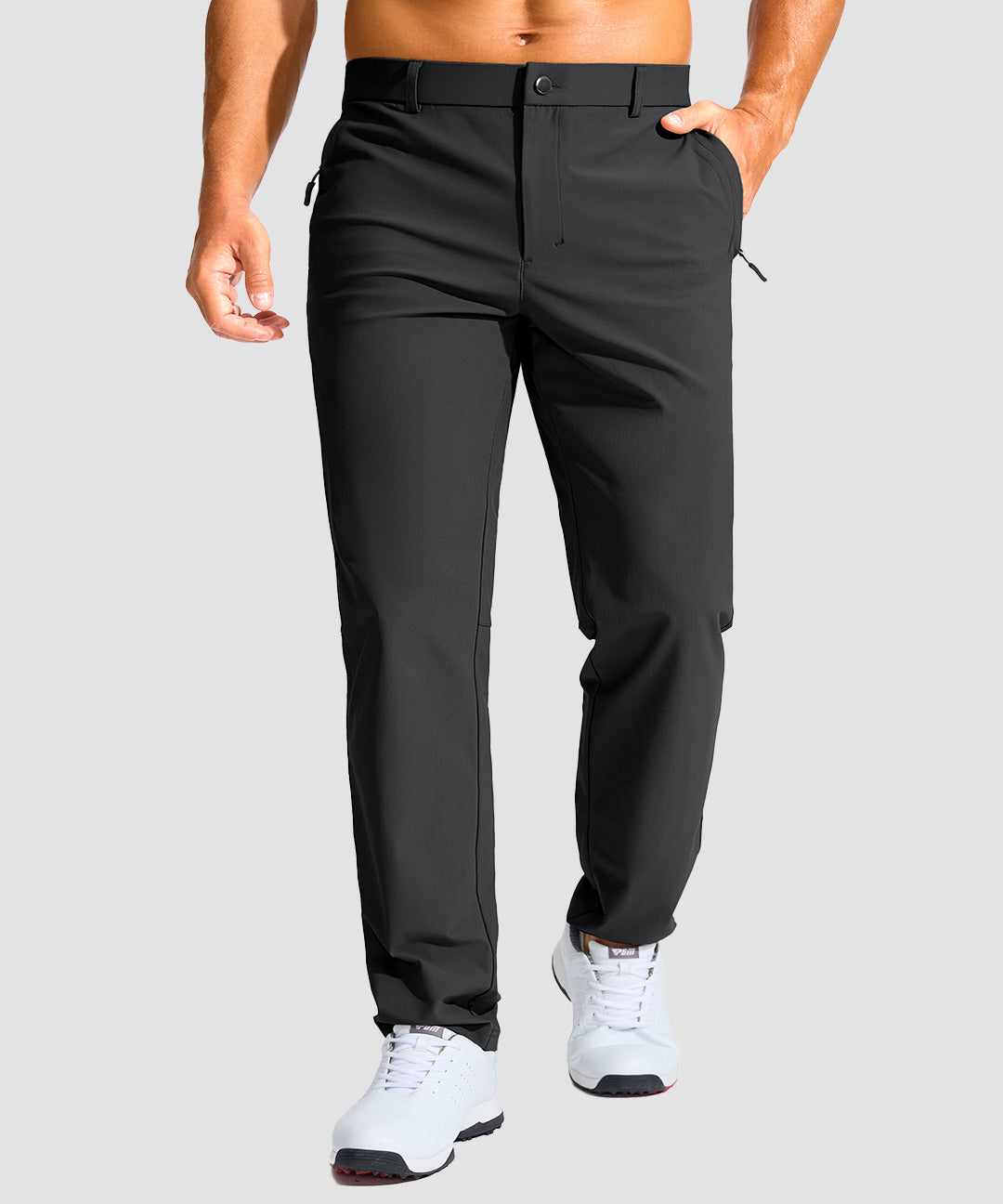 Button-up Zip Pocket Slim Fit Pant