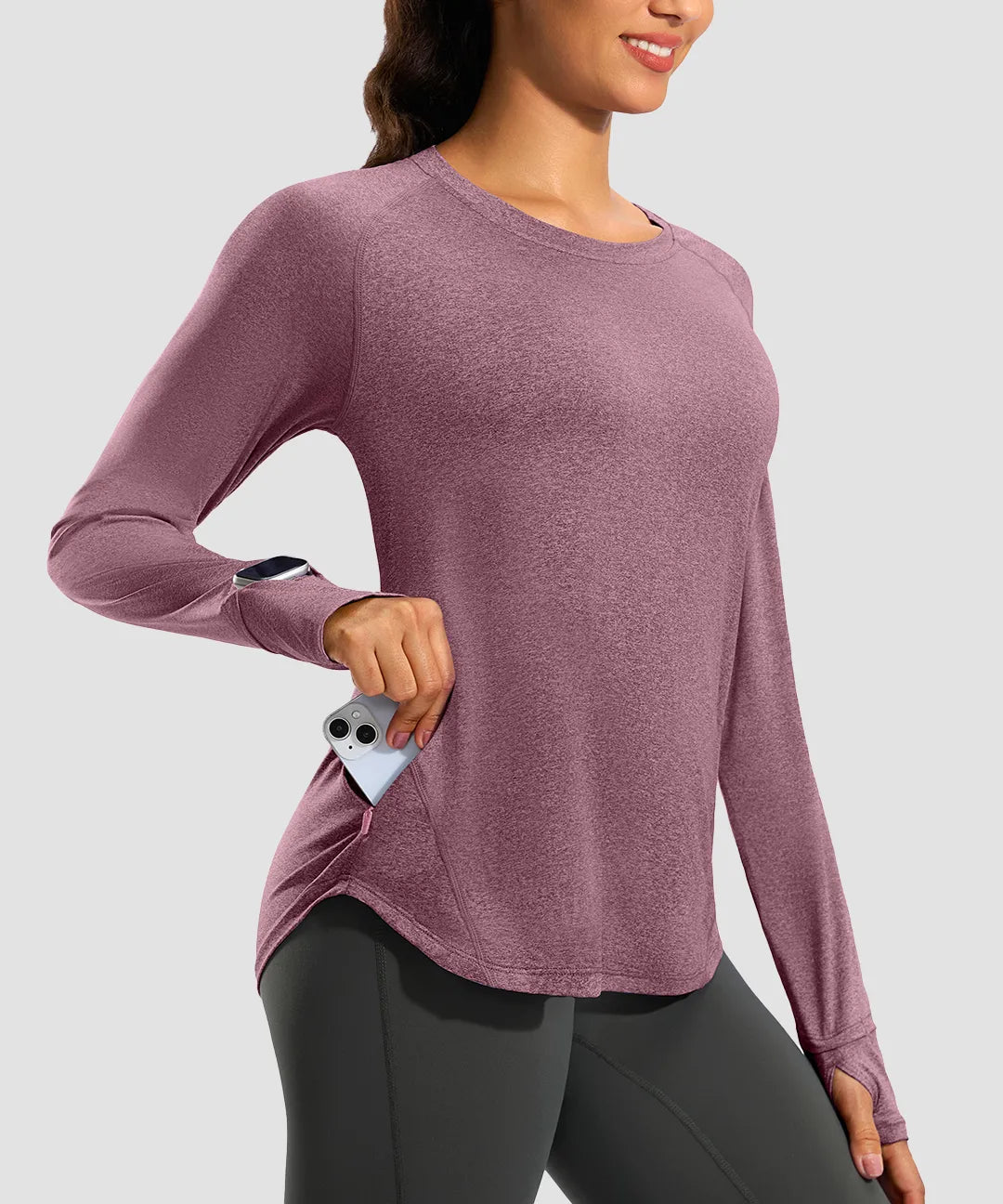 Dry Fit With Zipper Pocket Long Sleeve - Image 5