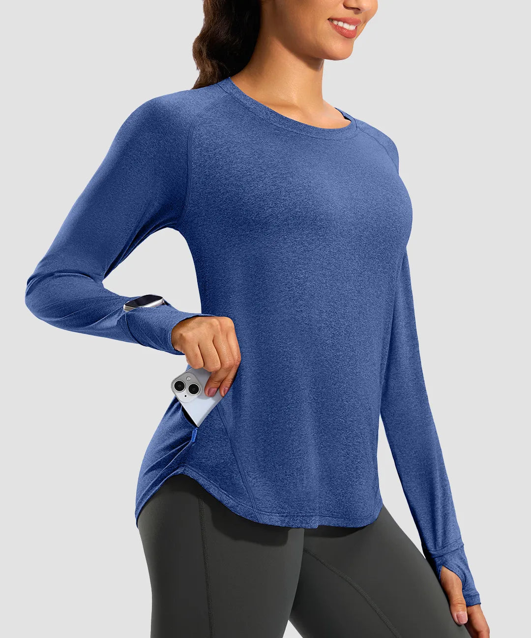 Dry Fit With Zipper Pocket Long Sleeve - Image 9