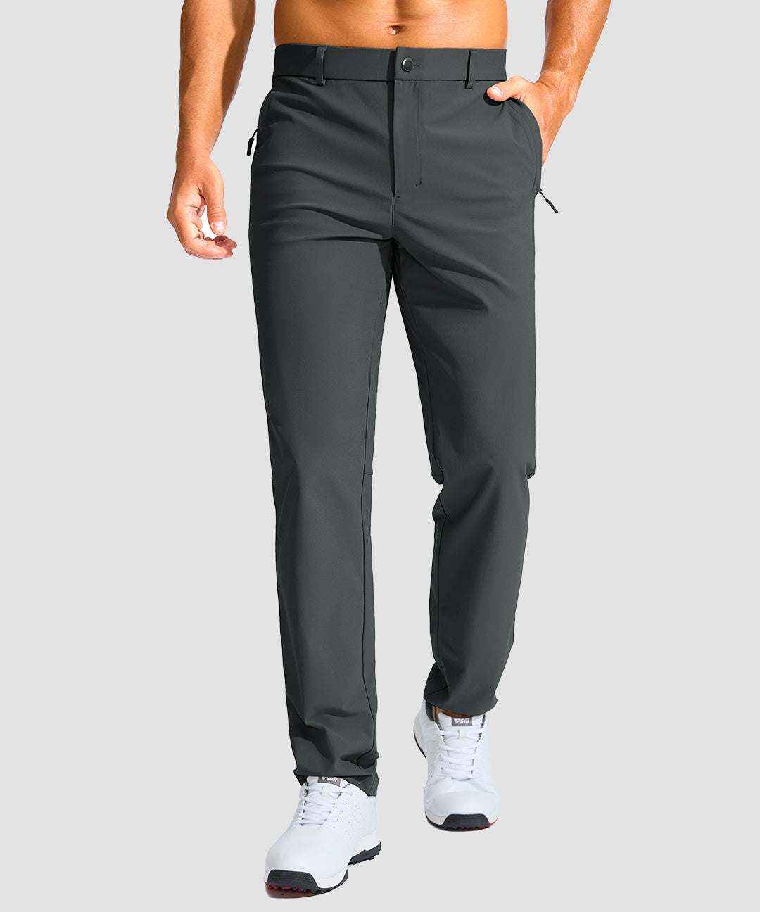 Button-up Zip Pocket Slim Fit Pant - Image 17