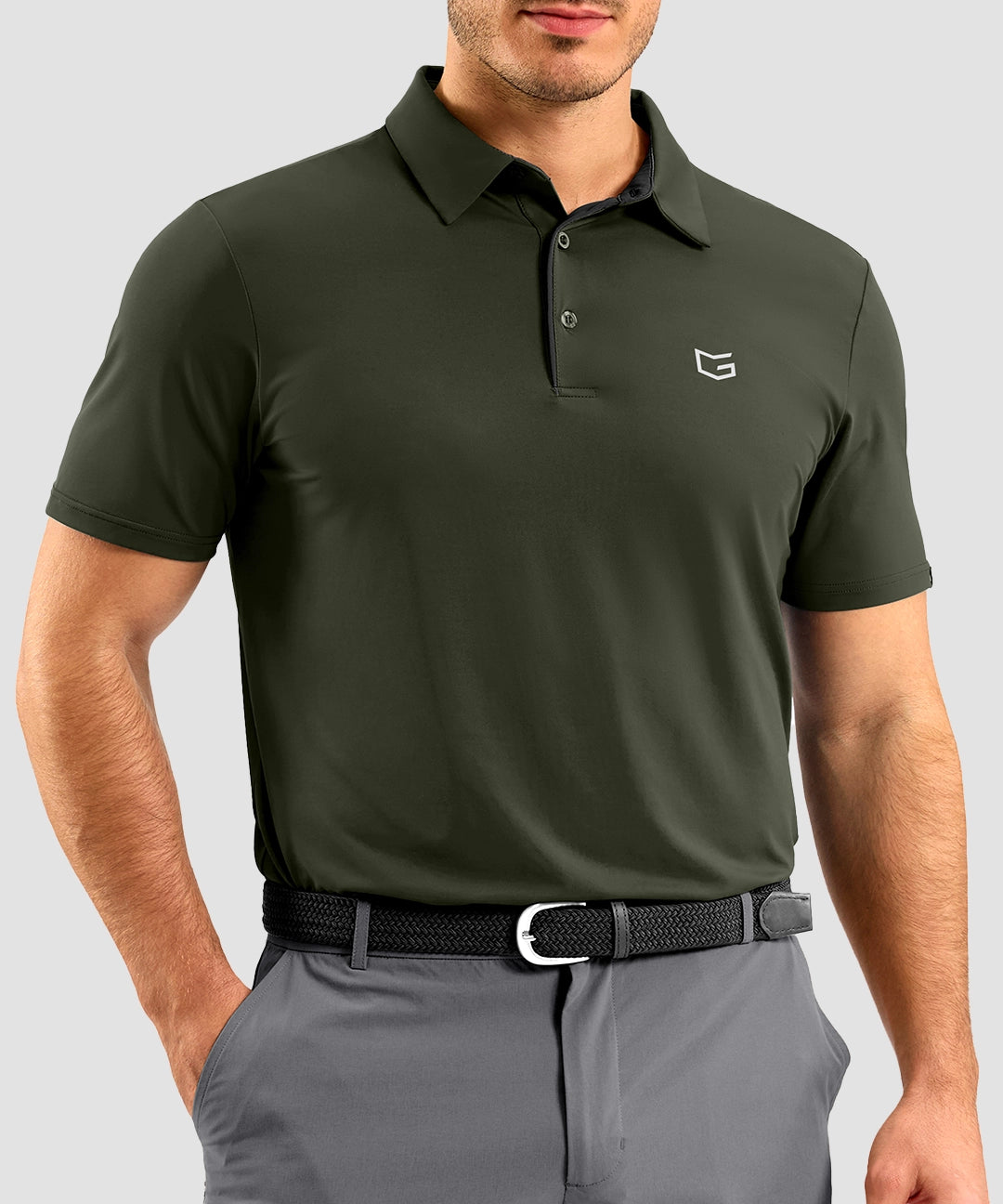 Contrast Collar Dry Fit Golf Polo - Image 29