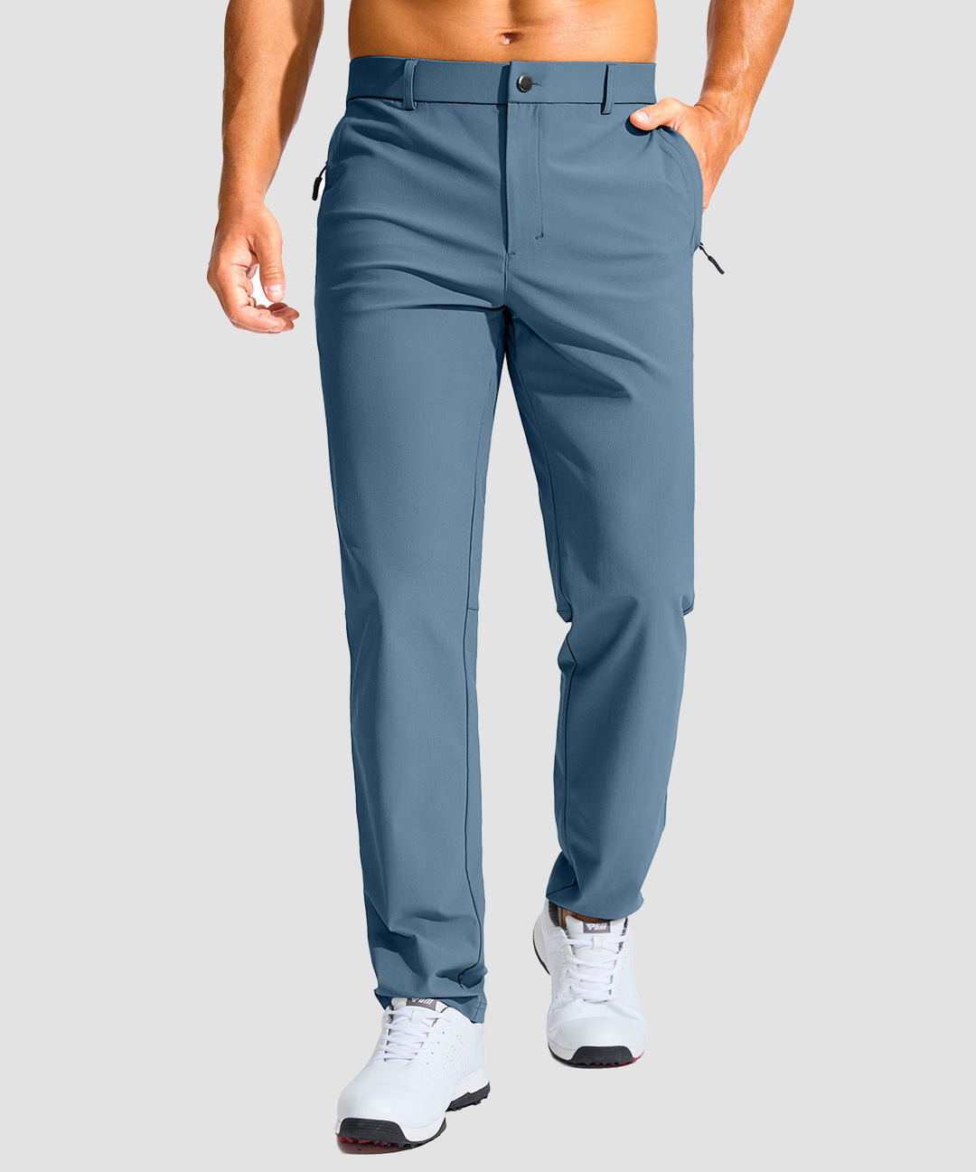 Button-up Zip Pocket Slim Fit Pant - Image 5