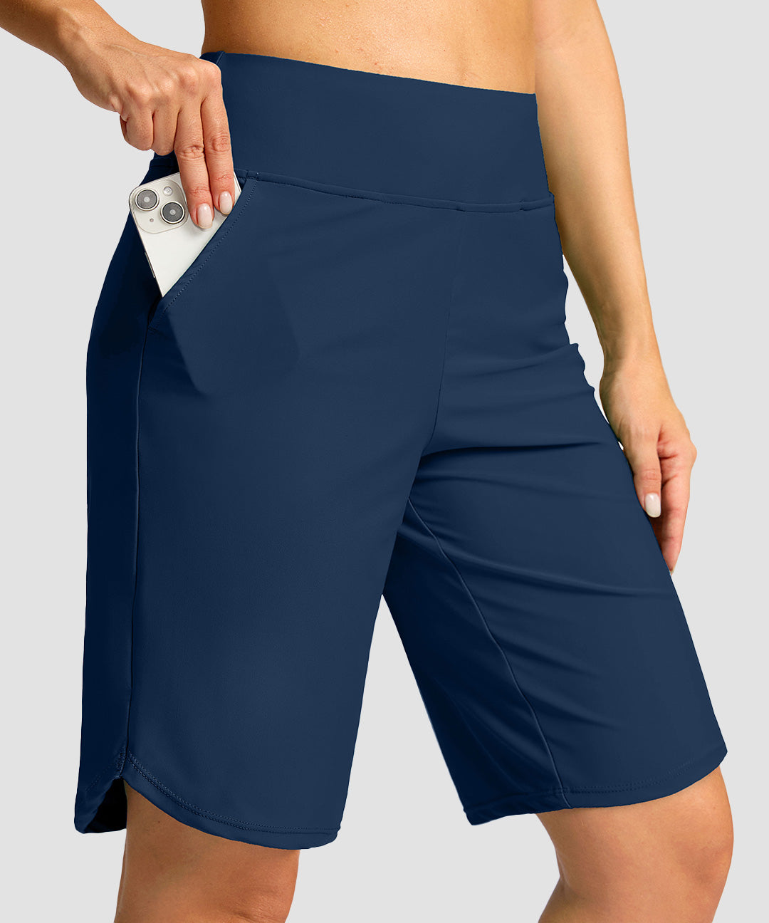 Pull-on With Pockets Lined Short 11''