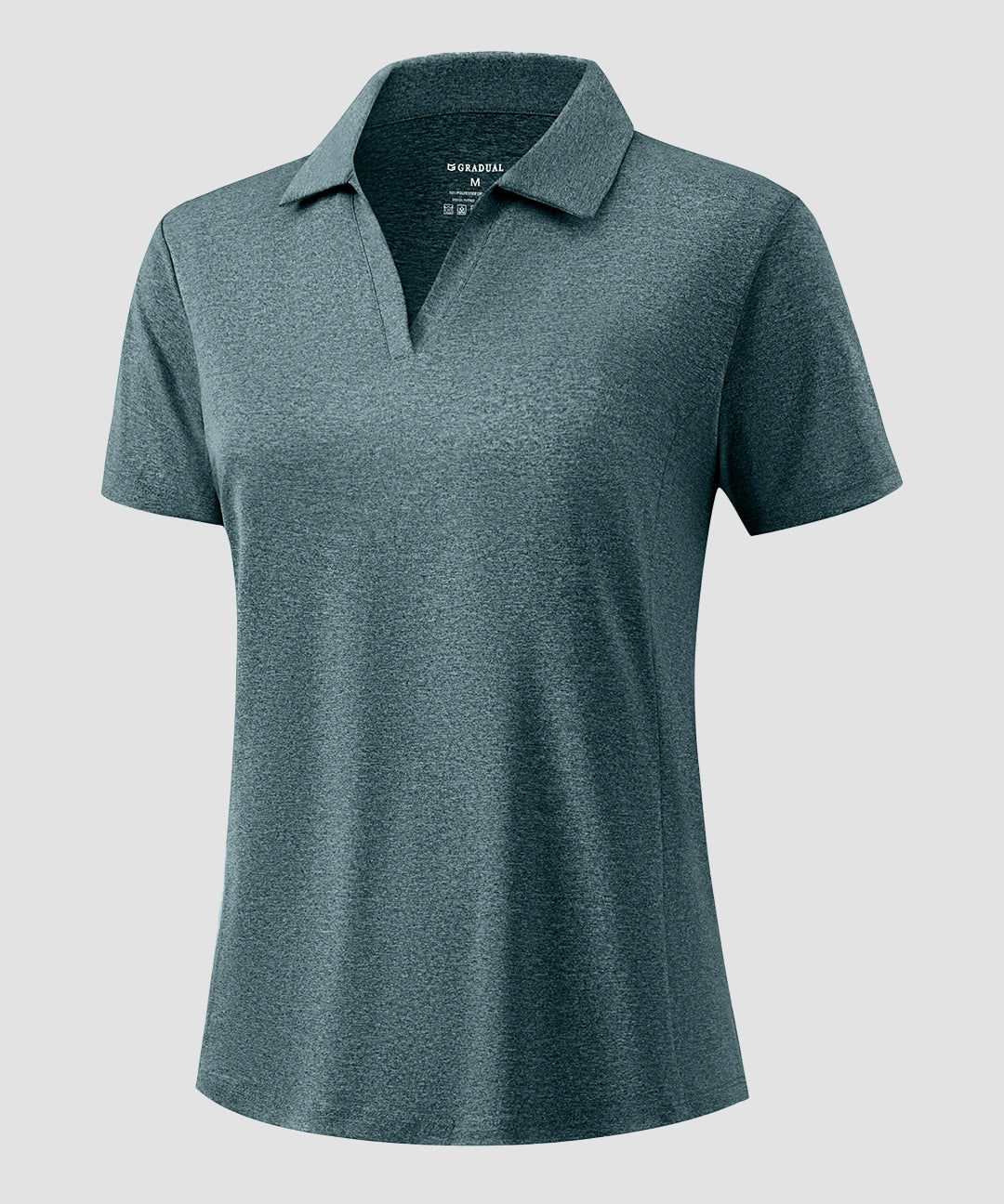 V Neck Sun Protection Dry Fit Polo - Image 18