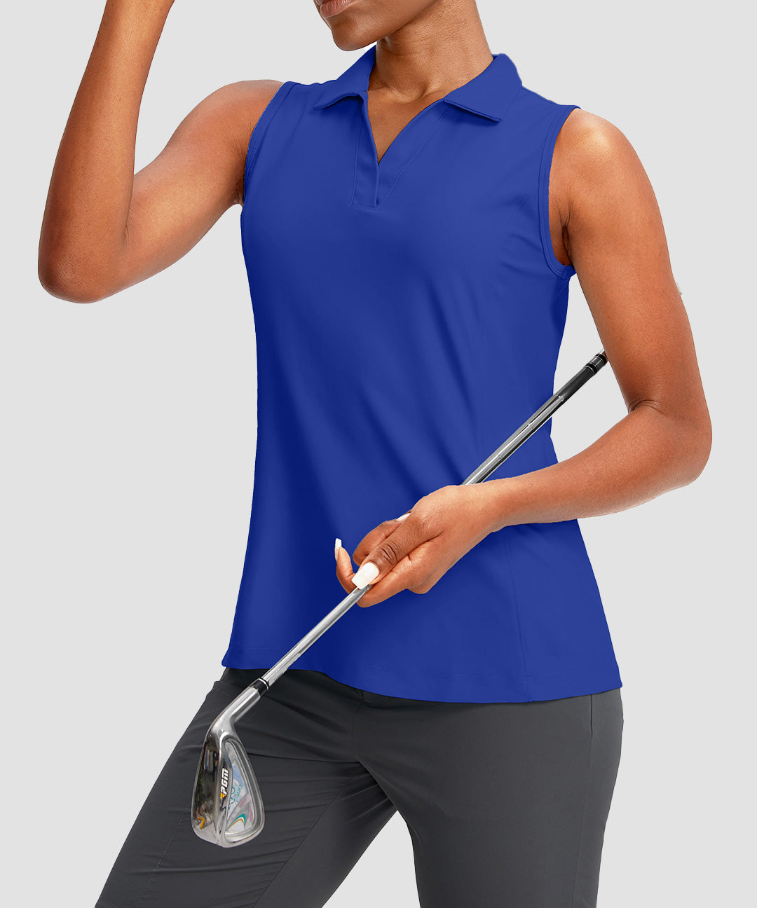 Polo Neck Slim Fit Tank Top - Image 9