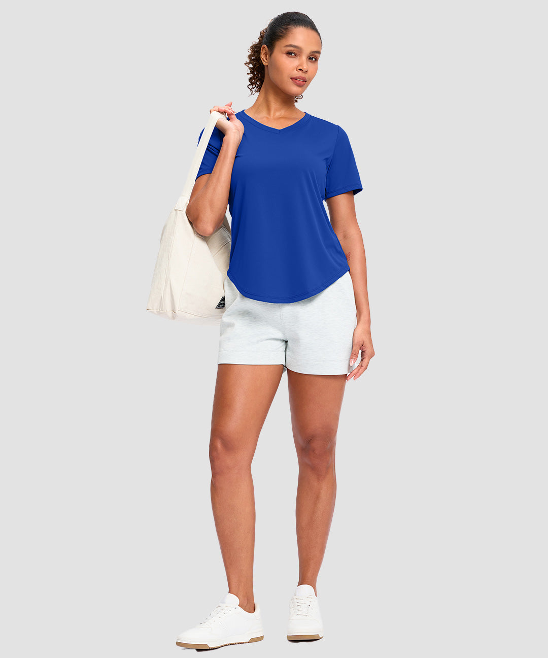 UV Protection V Neck Short Sleeve - Image 23