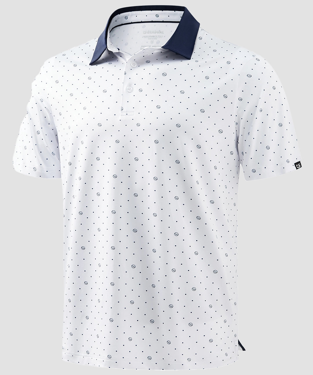 Sun Protection Printed Golf Polo - Image 3