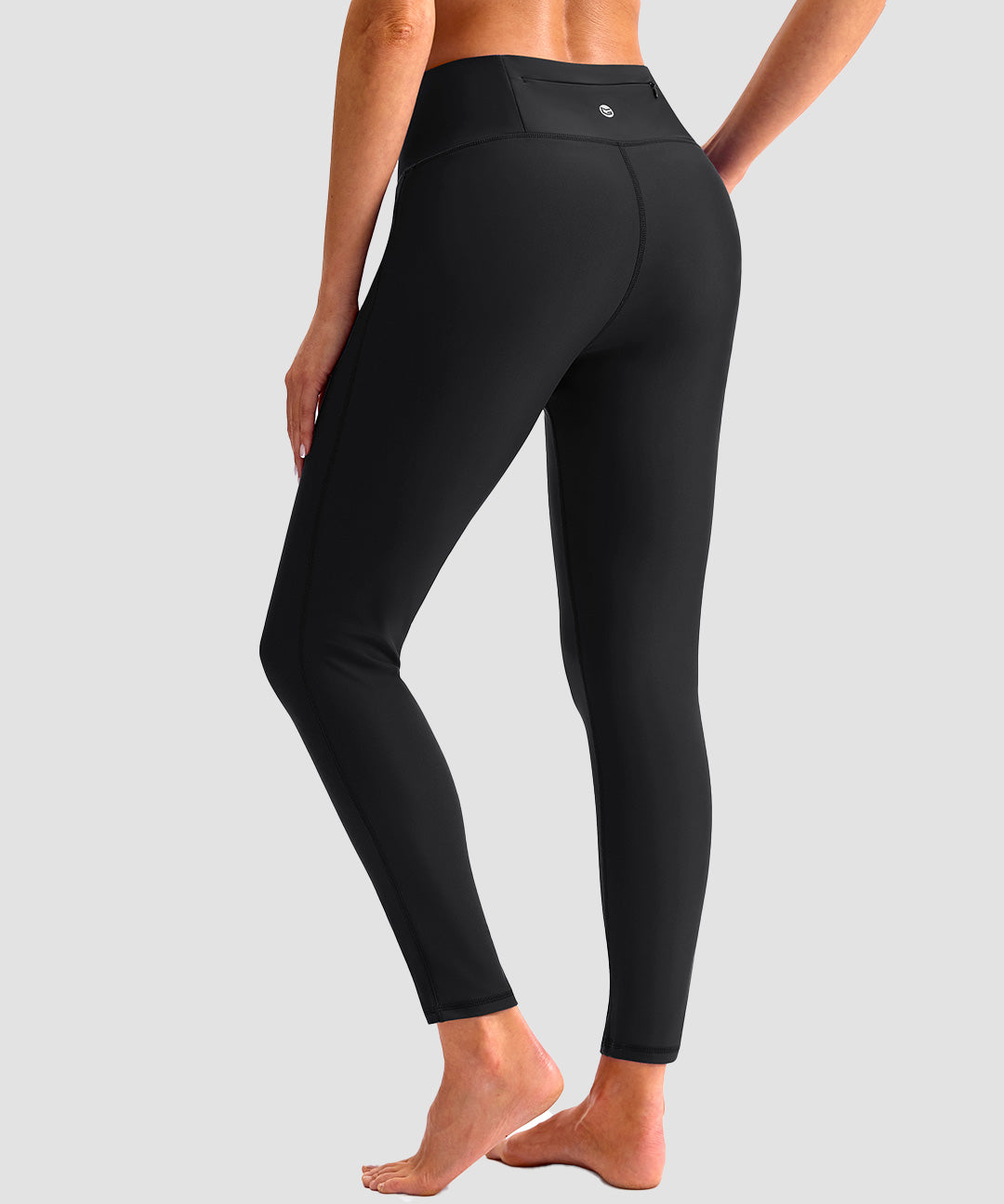 UV Protection Zipper Pocket Lined Legging - Image 6
