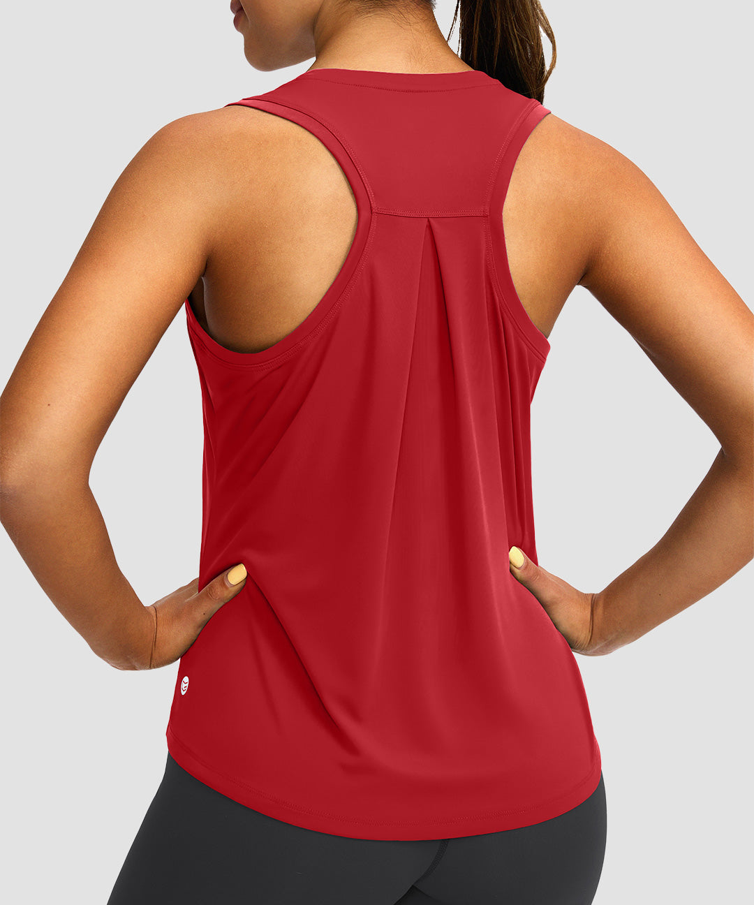 Loose Fit Racerback Tank Top - Image 19