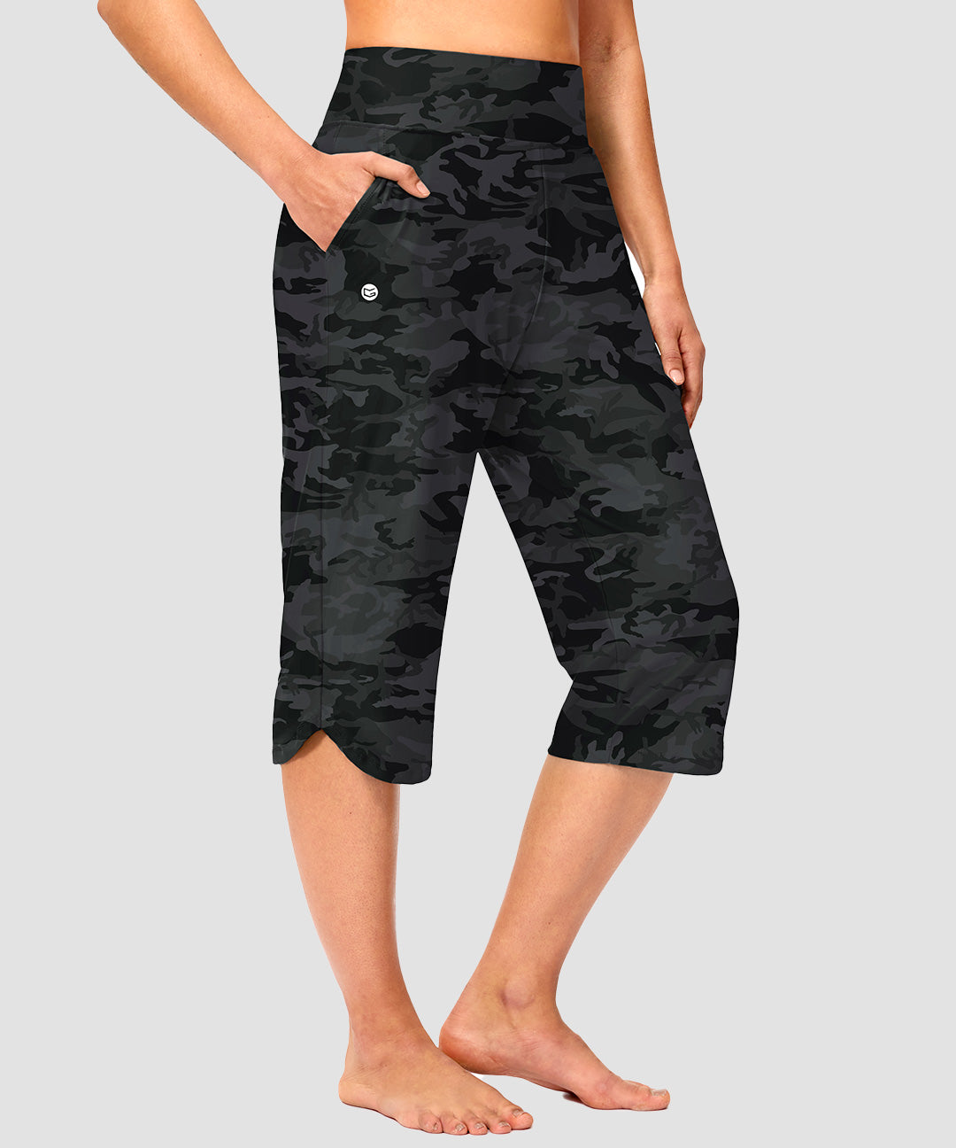 High Rise Slit Capri Pant - Image 19