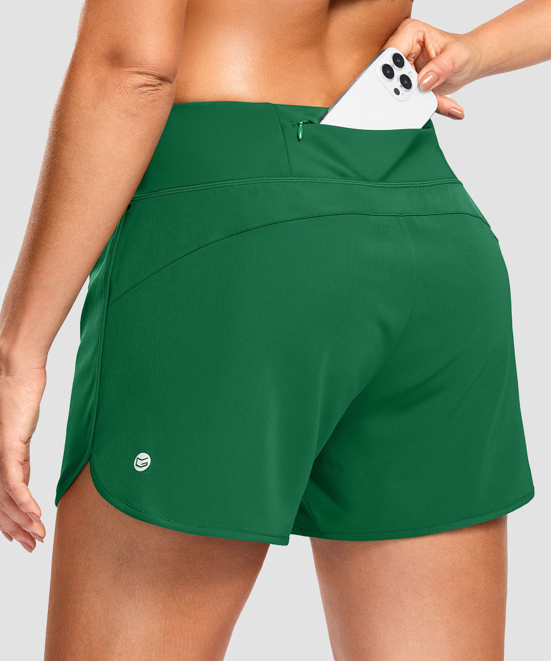 Side Slit With Mesh Liner Short 3''