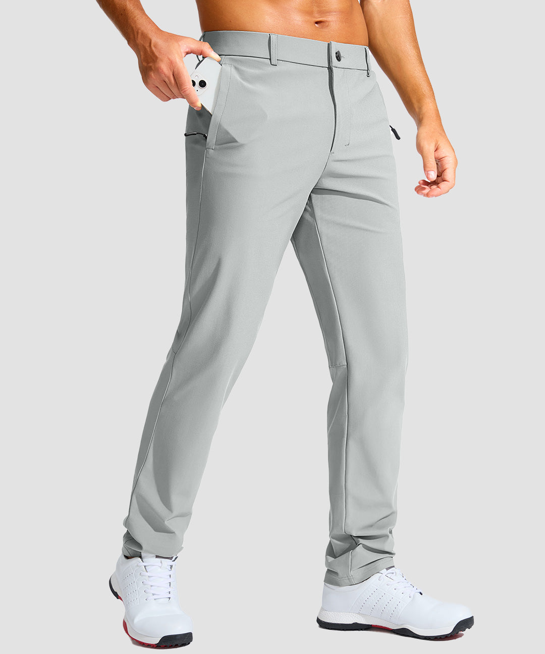 Button-up Zip Pocket Slim Fit Pant - Image 21