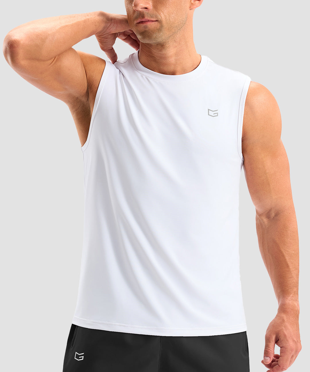 Crew Neck Tank Top - Image 9