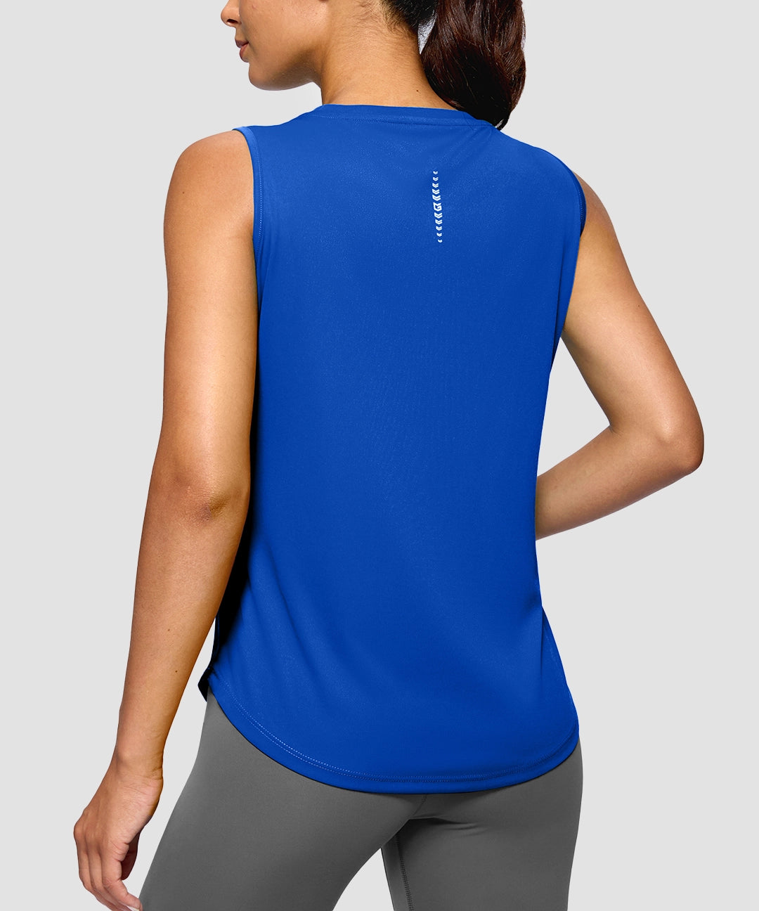 Reflective Back Curved Hem Tank - Image 14