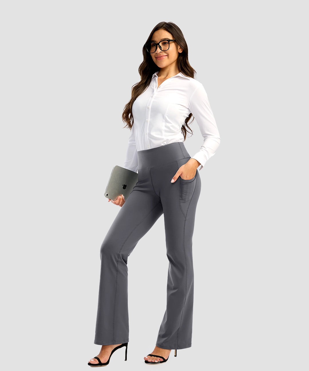 High Waist Flare Legging - Image 19