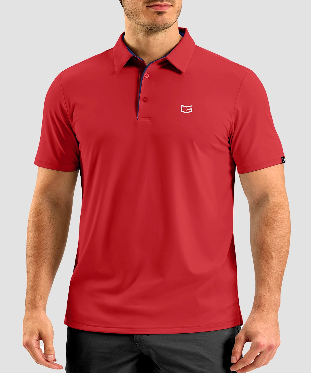 Contrast Collar Dry Fit Golf Polo - Image 21