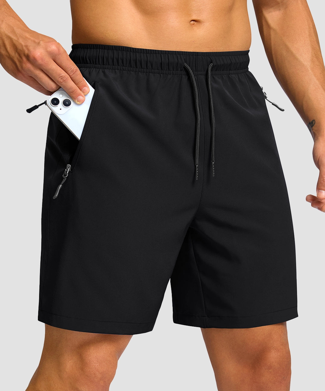 G-DryKit™ Drawstring Zip Pocket Short 7''/9''