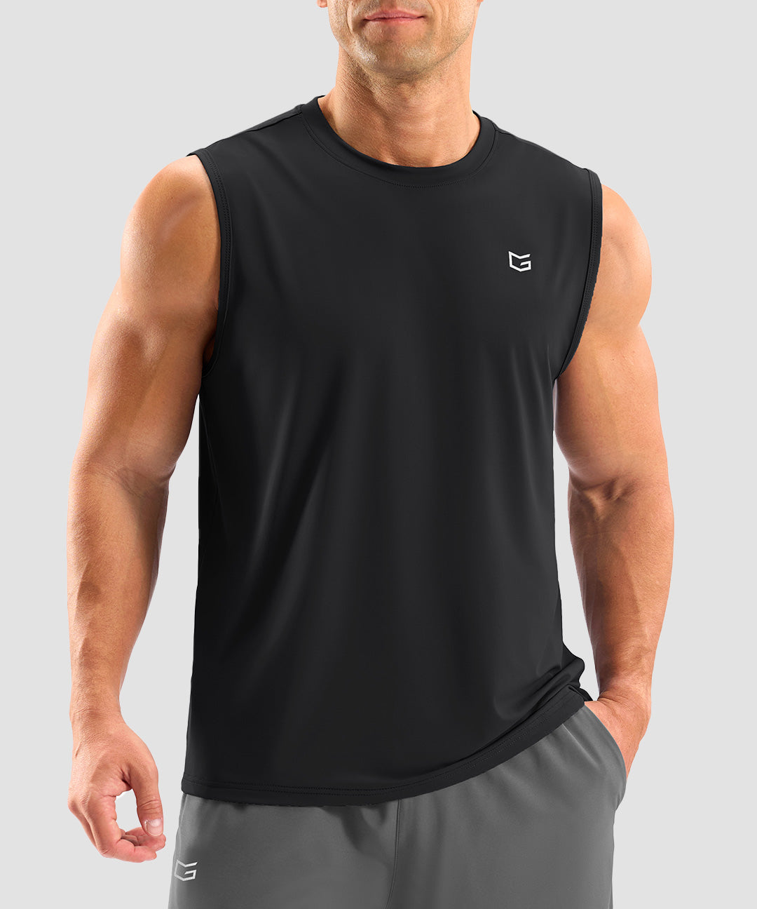 Crew Neck Tank Top - Image 5