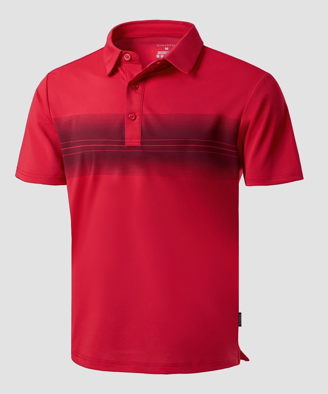 Line Print Dry Fit Golf Polo - Image 23