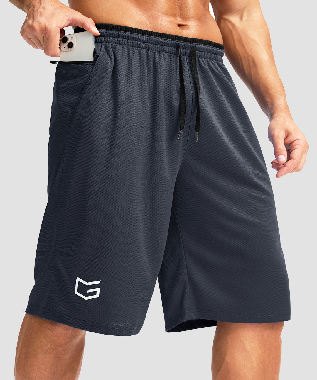 Mesh Zip Pocket Basketball Short 9''/11'' - Image 29
